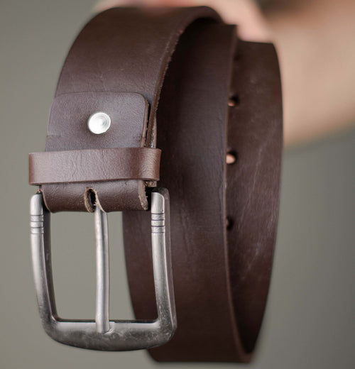 Django - Leather Belt - Brown