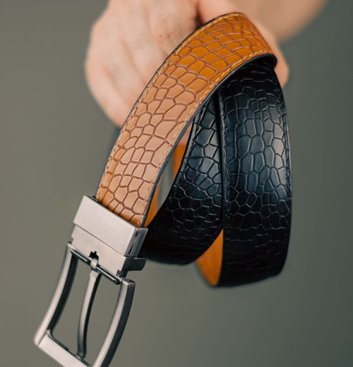 The Inversa - Leather Belt - Reversible