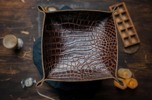 The Régis - Leather Trinket Tray